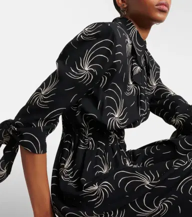 Prada Printed ruched shirt dress | Thumbnail 6