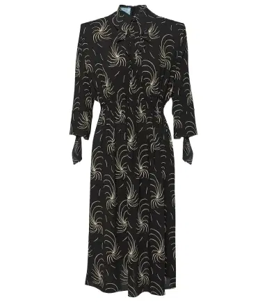 Prada Printed ruched shirt dress | Thumbnail 1