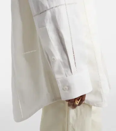 Bottega Veneta Oversized linen shirt | Thumbnail 4