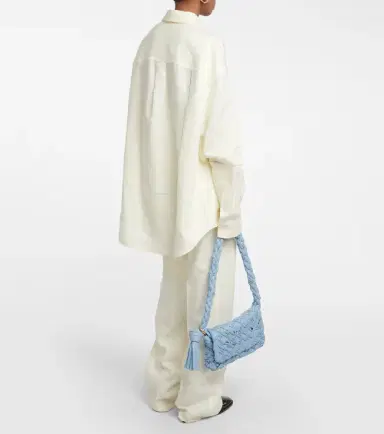 Bottega Veneta Oversized linen shirt | Thumbnail 5