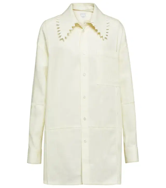 Bottega Veneta Oversized linen shirt