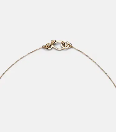 Sophie Bille Brahe Pearl Heart 14kt gold pendant necklace with pearls | Thumbnail 4