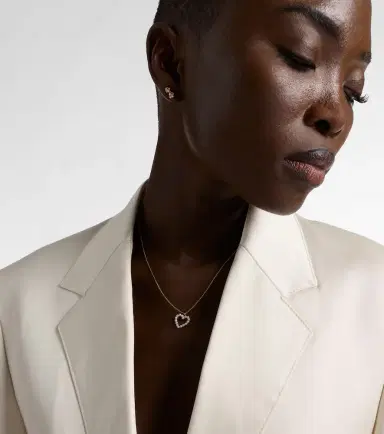 Sophie Bille Brahe Pearl Heart 14kt gold pendant necklace with pearls | Thumbnail 6