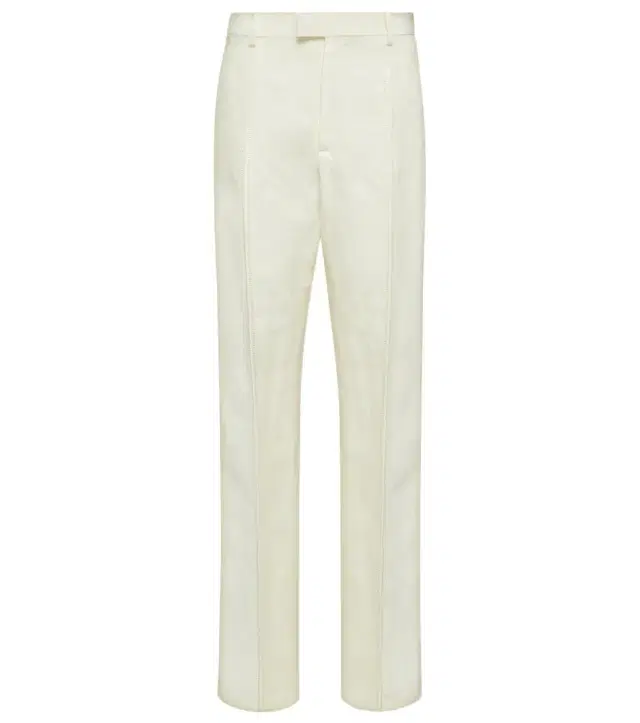 Bottega Veneta Linen straight pants