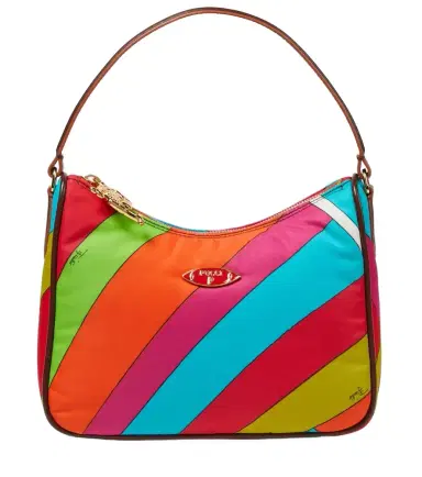 Pucci Iride Small leather-trimmed shoulder bag | Thumbnail 1