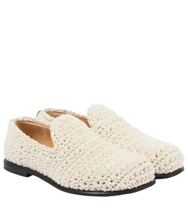 JW Anderson Crochet loafers