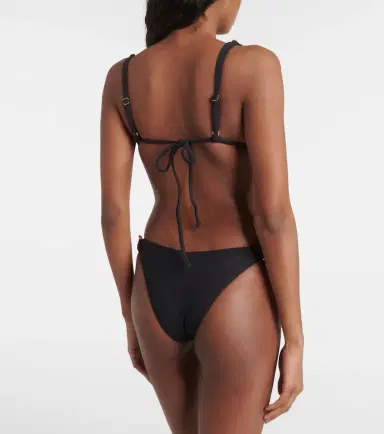 SAME Embellished triangle bikini top | Thumbnail 4