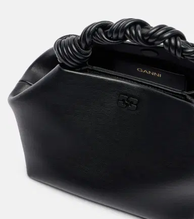 Ganni Bou Small leather tote bag | Thumbnail 2 Ganni Bou Small leather tote bag | Thumbnail 2