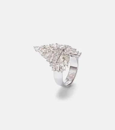 YEPREM Y-Not 18kt white gold ring with diamonds | Thumbnail 4 YEPREM Y-Not 18kt white gold ring with diamonds | Thumbnail 4