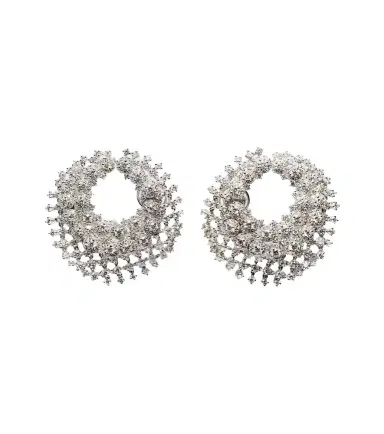 YEPREM Y-Couture 18kt white gold earrings with diamonds | Thumbnail 1