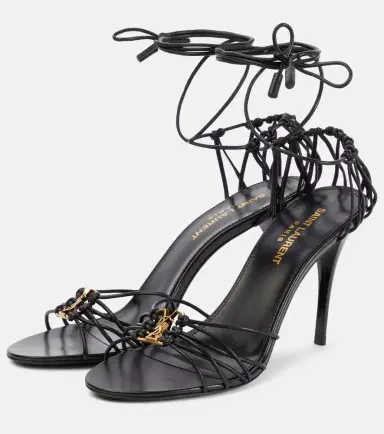 Saint Laurent Babylone 90 leather sandals | Thumbnail 4 Saint Laurent Babylone 90 leather sandals | Thumbnail 4