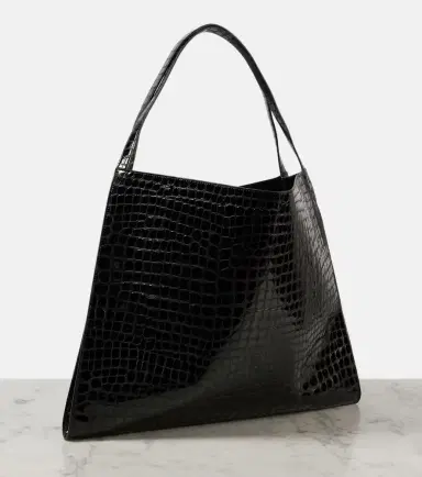 Christian Louboutin Le 54 croc-effect leather shoulder bag | Thumbnail 2