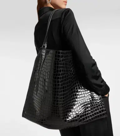 Christian Louboutin Le 54 croc-effect leather shoulder bag | Thumbnail 6
