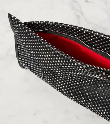 Christian Louboutin Loubitwist Small embellished leather clutch | Thumbnail 3