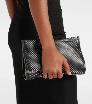 Christian Louboutin Loubitwist Small embellished leather clutch | Thumbnail 7