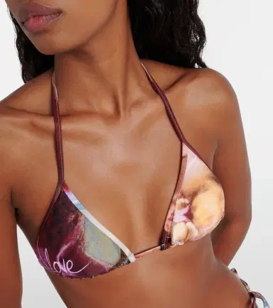 Vivienne Westwood The Kiss printed bikni | Thumbnail 4