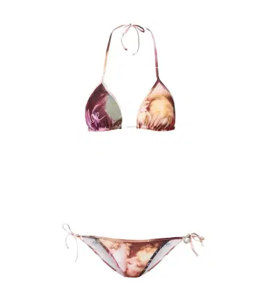 Vivienne Westwood The Kiss printed bikni | Thumbnail 1