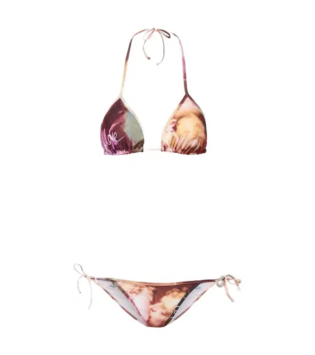 Vivienne Westwood The Kiss printed bikni