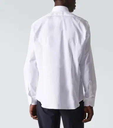Thom Sweeney Lecce cotton poplin shirt | Thumbnail 3 Thom Sweeney Lecce cotton poplin shirt | Thumbnail 3