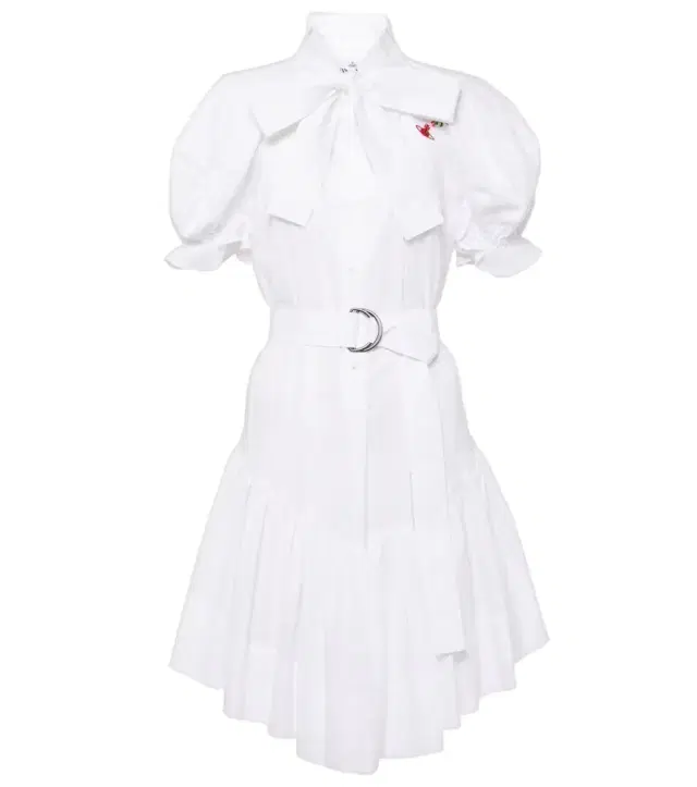Vivienne Westwood Football Heart cotton shirt dress