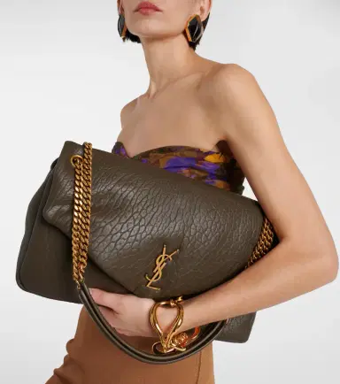 Saint Laurent Calypso Large leather shoulder bag | Thumbnail 6
