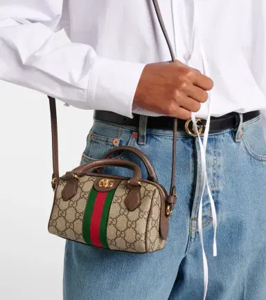 Gucci Ophidia Mini GG canvas crossbody bag | Thumbnail 5