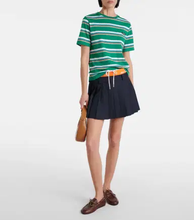 Miu Miu Leather boat shoes | Thumbnail 5