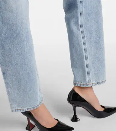 Area Crystal-embellished straight jeans | Thumbnail 2