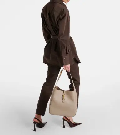 Saint Laurent Le 5 à 7 Large leather shoulder bag | Thumbnail 6