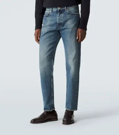 Thom Sweeney Mid-rise straight jeans | Thumbnail 3 Thom Sweeney Mid-rise straight jeans | Thumbnail 3