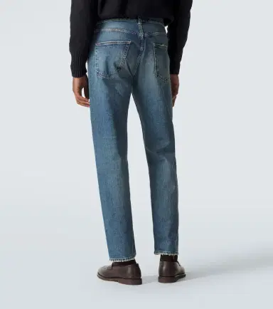 Thom Sweeney Mid-rise straight jeans | Thumbnail 5 Thom Sweeney Mid-rise straight jeans | Thumbnail 5
