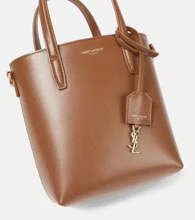 Saint Laurent Toy Shopping Mini leather tote bag | Thumbnail 2