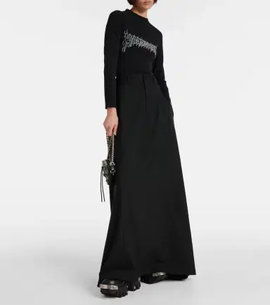 Balenciaga Hybrid wool skirt with pants | Thumbnail 4 Balenciaga Hybrid wool skirt with pants | Thumbnail 4