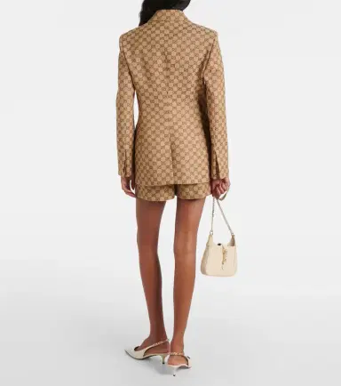 Gucci GG Canvas double-breasted blazer | Thumbnail 6 Gucci GG Canvas double-breasted blazer | Thumbnail 6