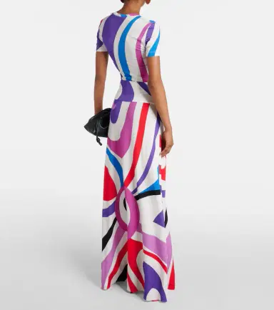 PUCCI Marmo jersey maxi skirt | Thumbnail 4