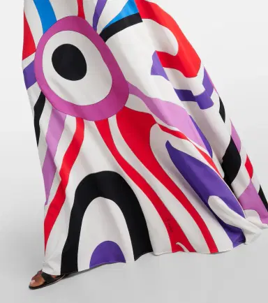 PUCCI Marmo jersey maxi skirt | Thumbnail 5