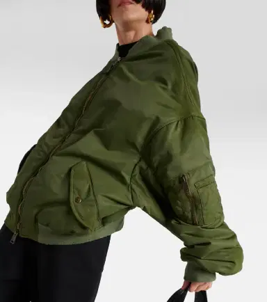 Balenciaga Off Shoulder technical bomber jacket | Thumbnail 4 Balenciaga Off Shoulder technical bomber jacket | Thumbnail 4