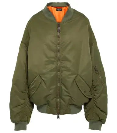 Balenciaga Off Shoulder technical bomber jacket | Thumbnail 1 Balenciaga Off Shoulder technical bomber jacket | Thumbnail 1