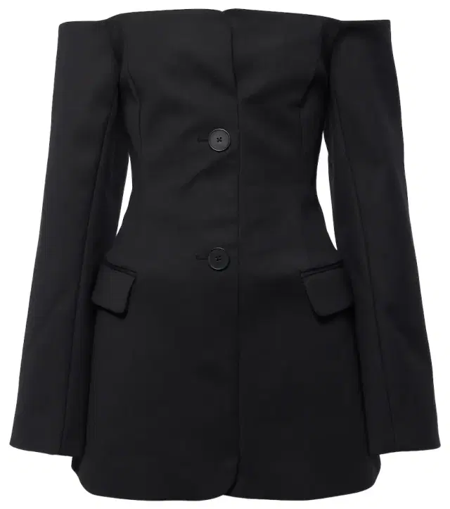 SIR Sandrine off-shoulder blazer dress