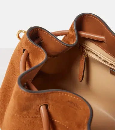 Jimmy Choo Cinch M suede bucket bag | Thumbnail 3