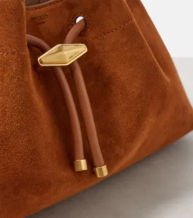 Jimmy Choo Cinch M suede bucket bag | Thumbnail 4