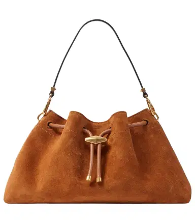 Jimmy Choo Cinch M suede bucket bag | Thumbnail 1