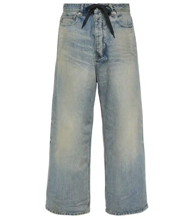 Balenciaga Mid-rise wide-leg jeans