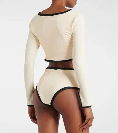 SAME The Grace cropped rashguard | Thumbnail 3