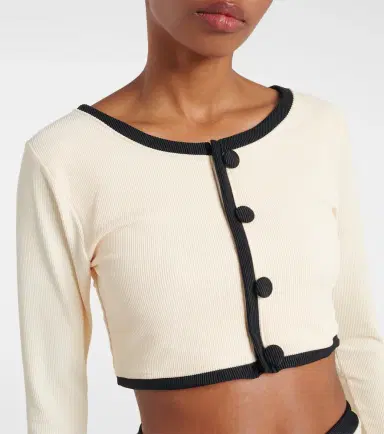 SAME The Grace cropped rashguard | Thumbnail 5