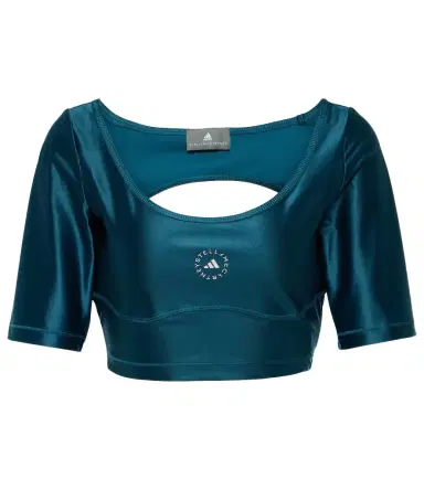 adidas by Stella McCartney Logo technical crop top | Thumbnail 1