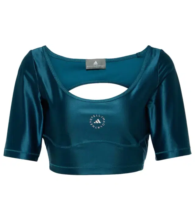 Adidas by Stella McCartney Logo technical crop top