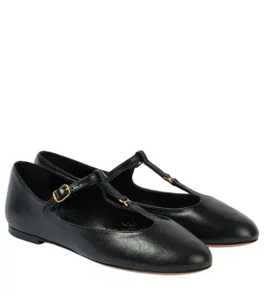 Chloé Chloé Marcie leather flats | Thumbnail 1