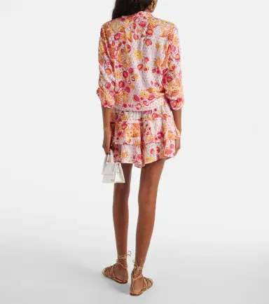 Poupette St Barth Azia floral shirt | Thumbnail 3
