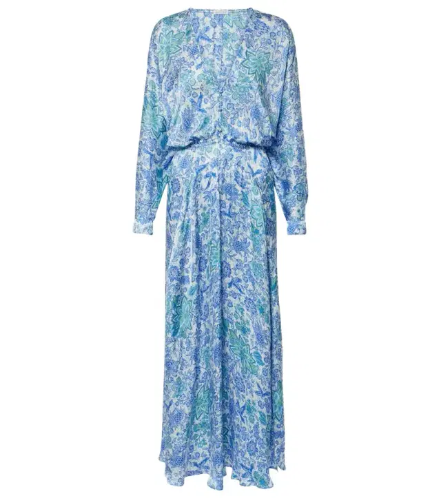 Poupette St Barth Printed midi dress